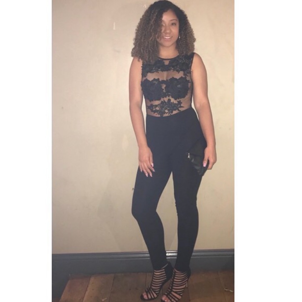 Black women’s jumpsuit